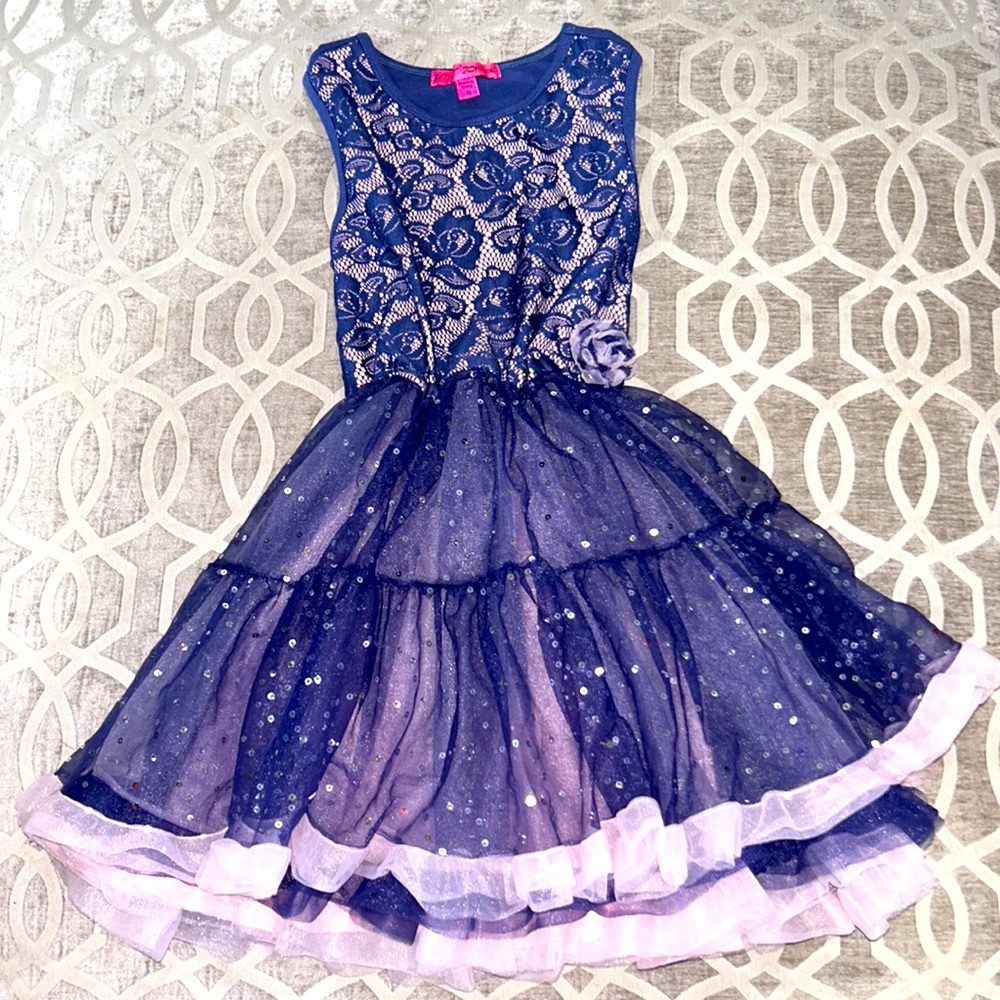 Betsy Johnson Dress Girls Sz 8-10
